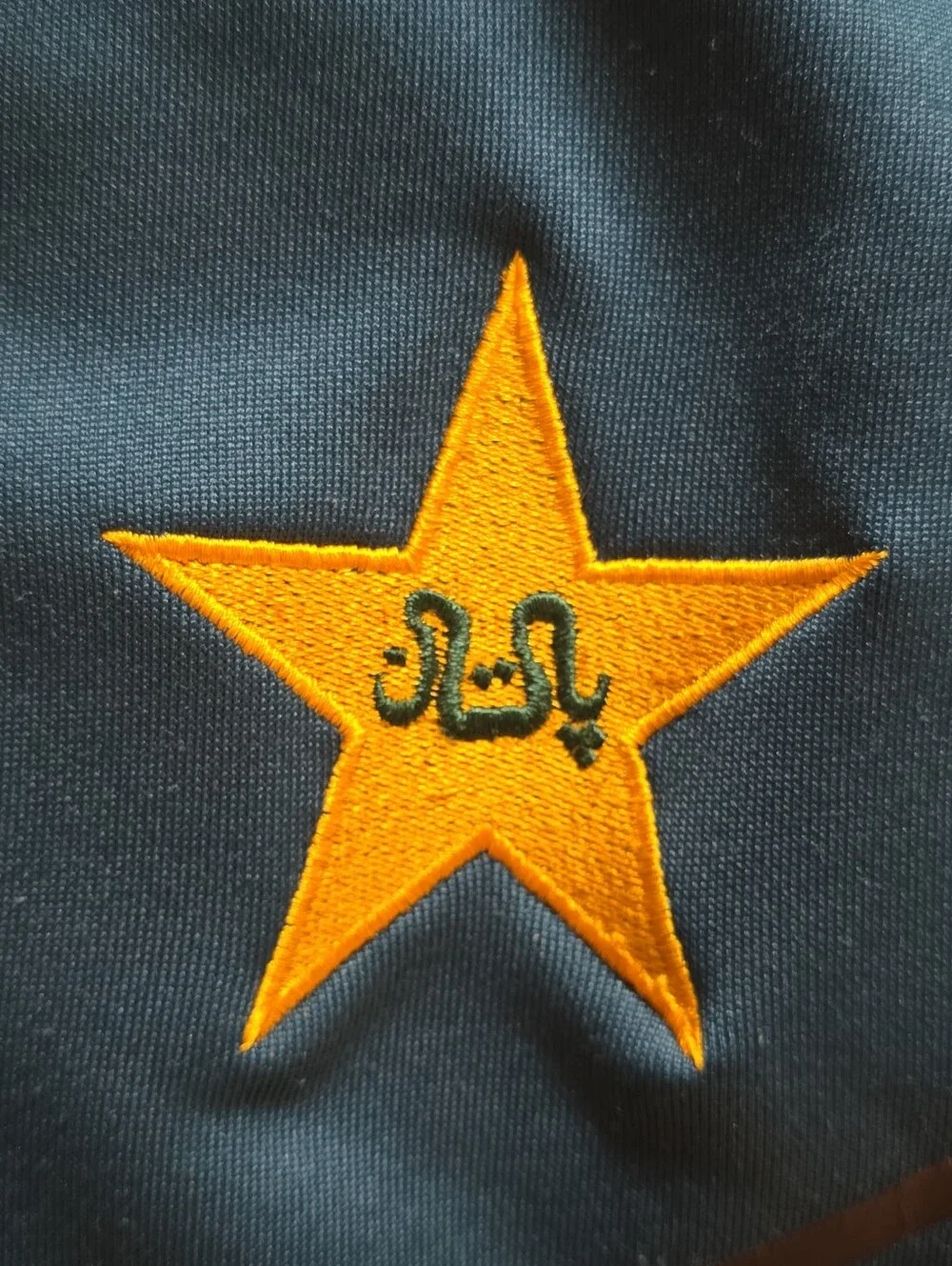 AJ Sports - Pakistan Cricket Team Track Jacket - Size L - Teal/Black